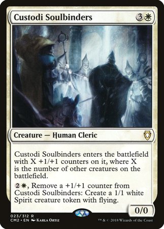 Custodi Soulbinders [Commander Anthology Volume II] | Jomio and Rueliete's Cards and Comics