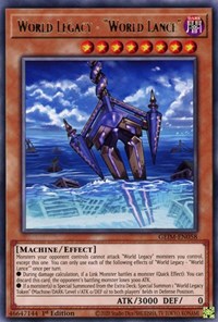 World Legacy - "World Lance" [GEIM-EN058] Rare | Jomio and Rueliete's Cards and Comics