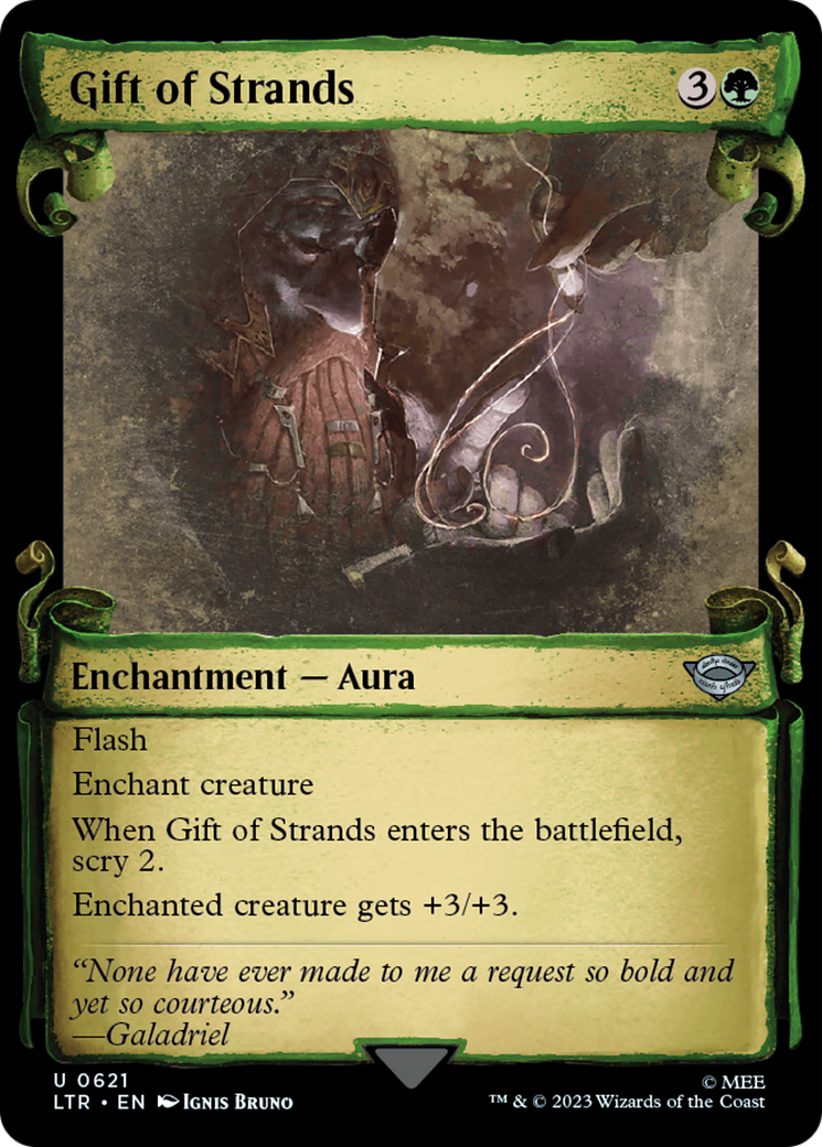 Gift of Strands [The Lord of the Rings: Tales of Middle-Earth Showcase Scrolls] | Jomio and Rueliete's Cards and Comics