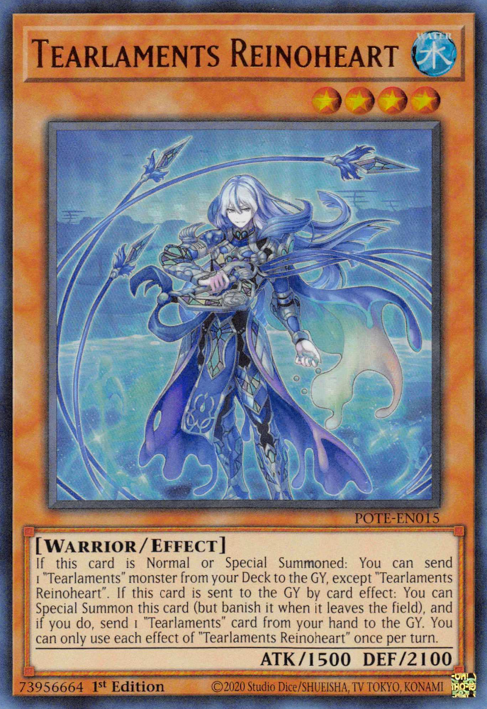 Tearlaments Reinoheart [POTE-EN015] Ultra Rare | Jomio and Rueliete's Cards and Comics
