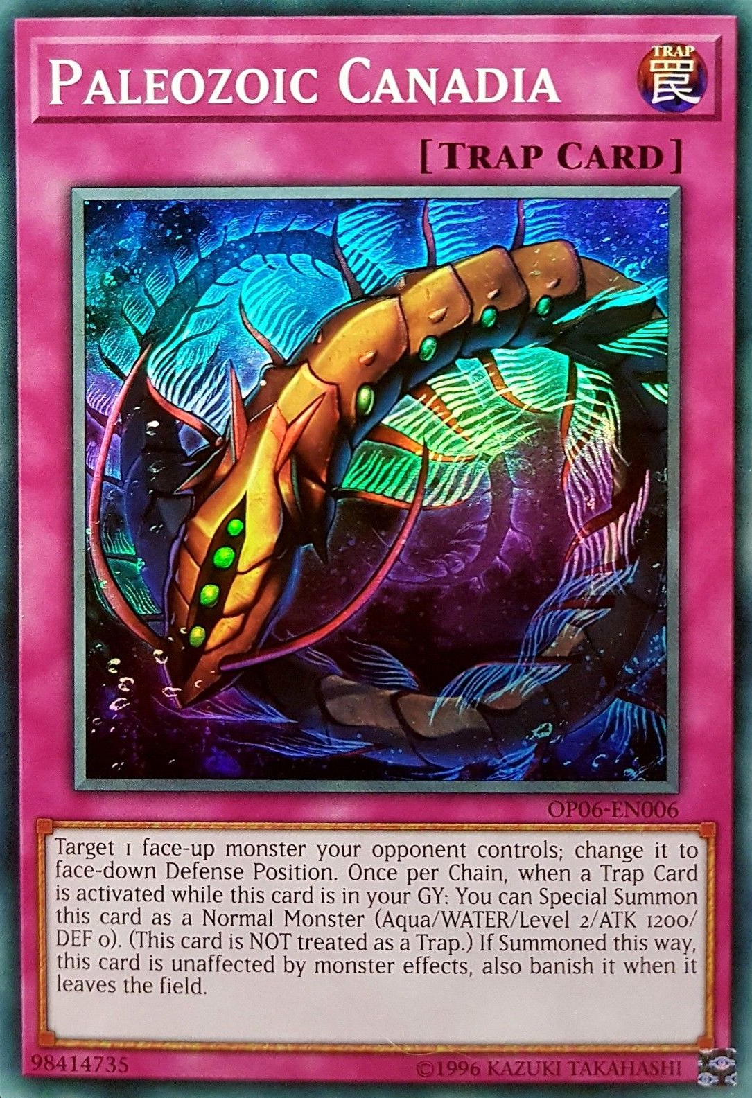 Paleozoic Canadia [OP06-EN006] Super Rare | Jomio and Rueliete's Cards and Comics