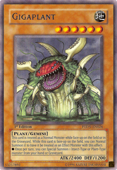 Gigaplant [PTDN-EN026] Rare | Jomio and Rueliete's Cards and Comics