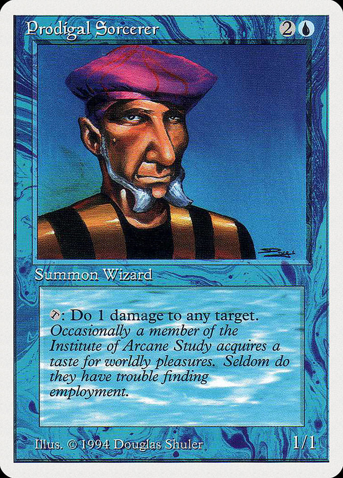 Prodigal Sorcerer [Summer Magic / Edgar] | Jomio and Rueliete's Cards and Comics
