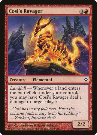Cosi's Ravager [Worldwake] | Jomio and Rueliete's Cards and Comics