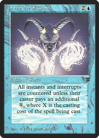 In the Eye of Chaos [Legends] | Jomio and Rueliete's Cards and Comics