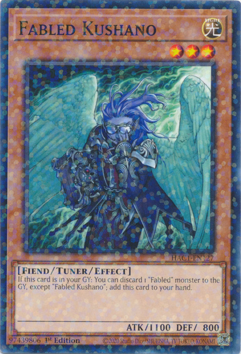 Fabled Kushano (Duel Terminal) [HAC1-EN127] Common | Jomio and Rueliete's Cards and Comics