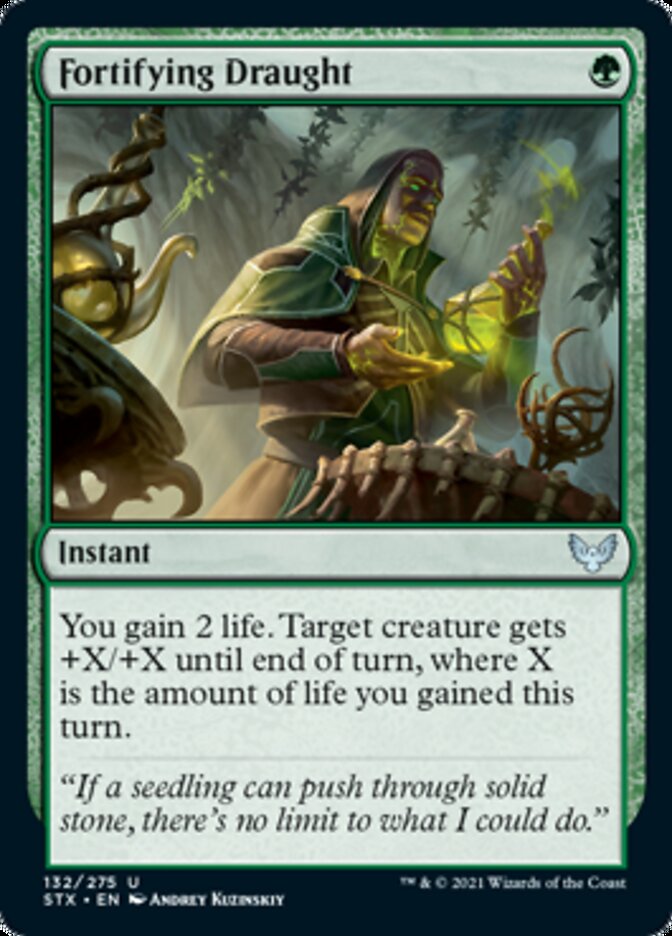 Fortifying Draught [Strixhaven: School of Mages] | Jomio and Rueliete's Cards and Comics