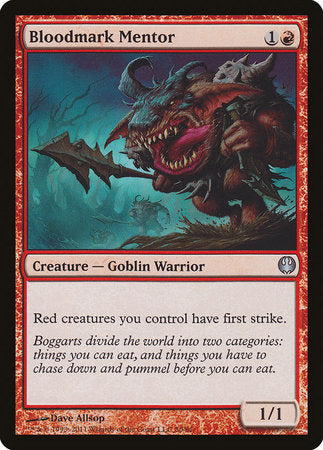 Bloodmark Mentor [Duel Decks: Knights vs. Dragons] | Jomio and Rueliete's Cards and Comics
