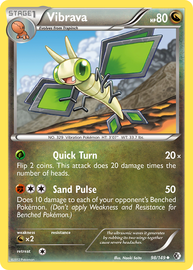 Vibrava (98/149) [Black & White: Boundaries Crossed] | Jomio and Rueliete's Cards and Comics