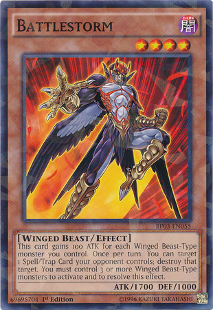 Battlestorm (Shatterfoil) [BP03-EN055] Rare | Jomio and Rueliete's Cards and Comics