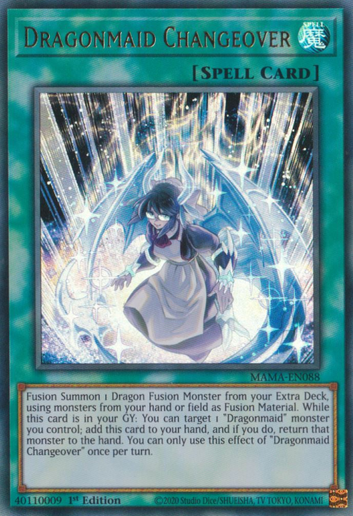 Dragonmaid Changeover [MAMA-EN088] Ultra Rare | Jomio and Rueliete's Cards and Comics