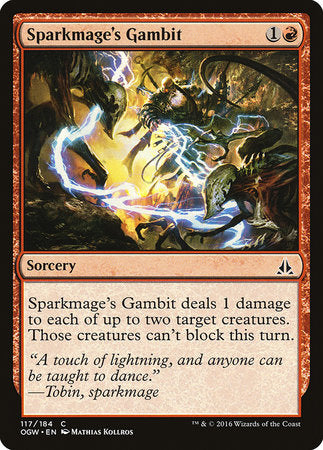 Sparkmage's Gambit [Oath of the Gatewatch] | Jomio and Rueliete's Cards and Comics