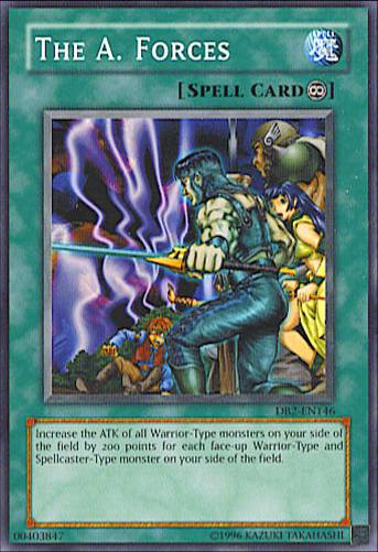 The A. Forces [DB2-EN146] Common | Jomio and Rueliete's Cards and Comics