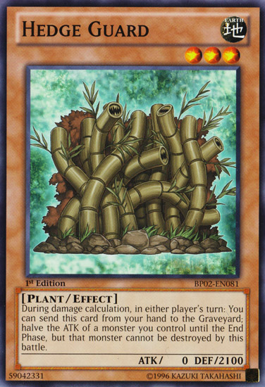 Hedge Guard [BP02-EN081] Common | Jomio and Rueliete's Cards and Comics