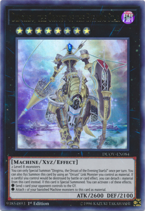 Dingirsu, the Orcust of the Evening Star [DUOV-EN084] Ultra Rare | Jomio and Rueliete's Cards and Comics