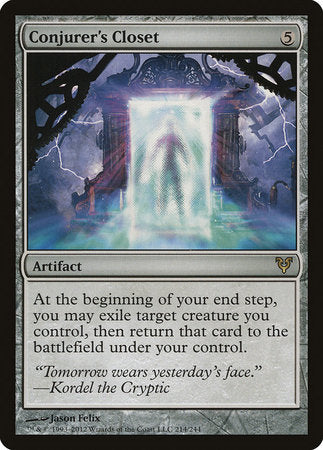 Conjurer's Closet [Avacyn Restored] | Jomio and Rueliete's Cards and Comics
