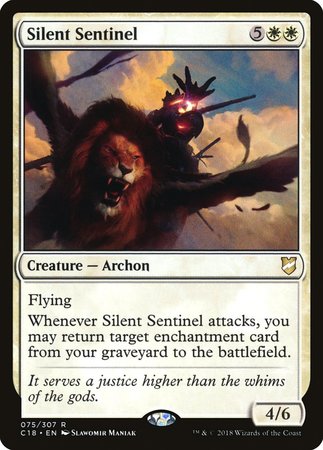 Silent Sentinel [Commander 2018] | Jomio and Rueliete's Cards and Comics