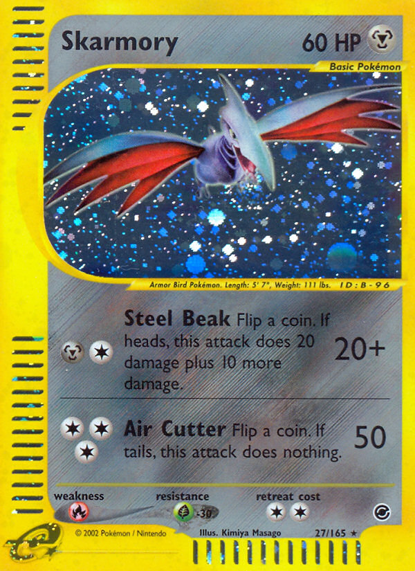 Skarmory (27/165) [Expedition: Base Set] | Jomio and Rueliete's Cards and Comics