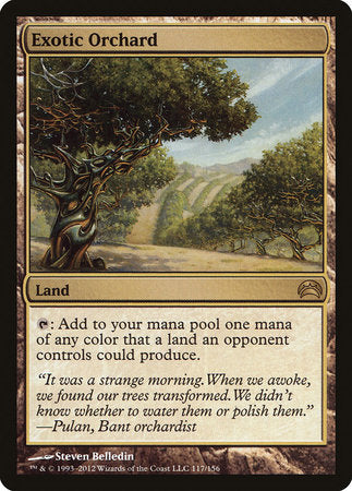 Exotic Orchard [Planechase 2012] | Jomio and Rueliete's Cards and Comics