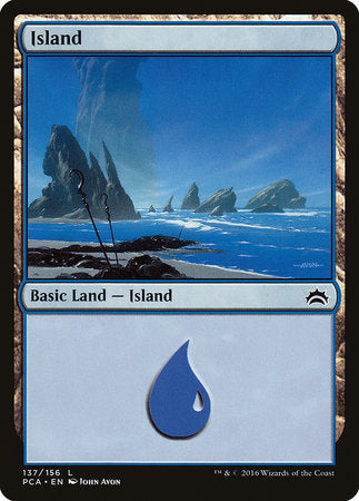 Island (137) [Planechase Anthology] | Jomio and Rueliete's Cards and Comics