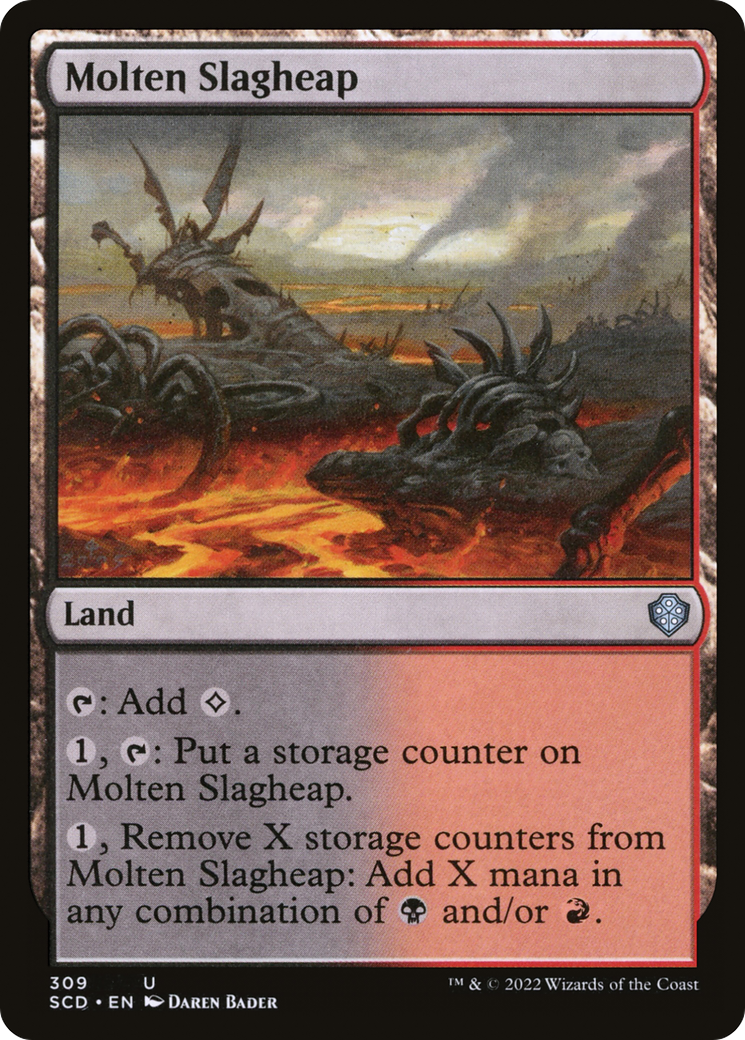 Molten Slagheap [Starter Commander Decks] | Jomio and Rueliete's Cards and Comics