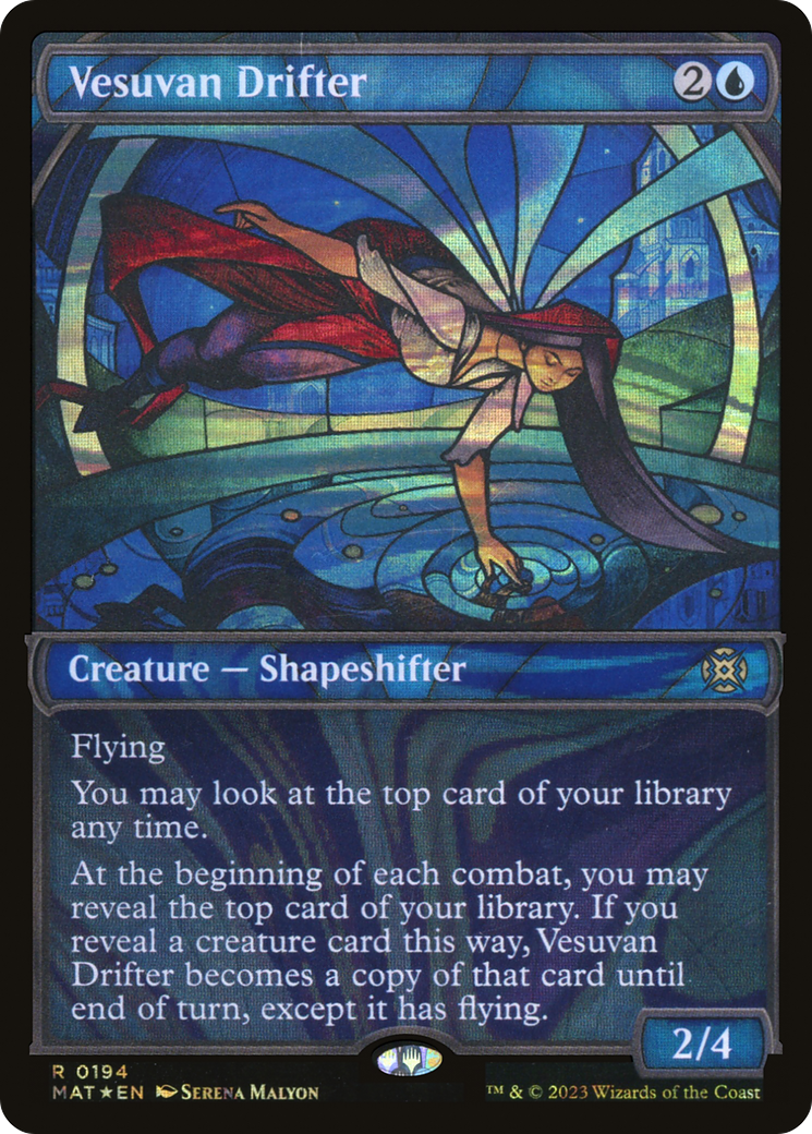 Vesuvan Drifter (Showcase Halo Foil) [March of the Machine: The Aftermath] | Jomio and Rueliete's Cards and Comics