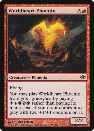 Worldheart Phoenix [Conflux] | Jomio and Rueliete's Cards and Comics