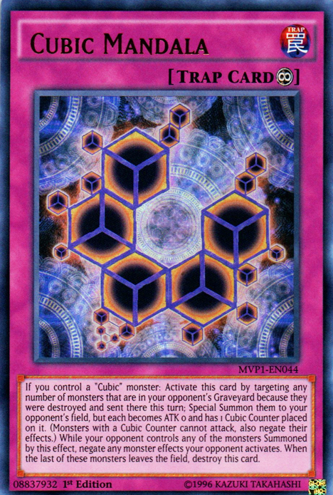 Cubic Mandala [MVP1-EN044] Ultra Rare | Jomio and Rueliete's Cards and Comics