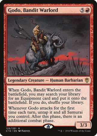 Godo, Bandit Warlord [Commander 2016] | Jomio and Rueliete's Cards and Comics