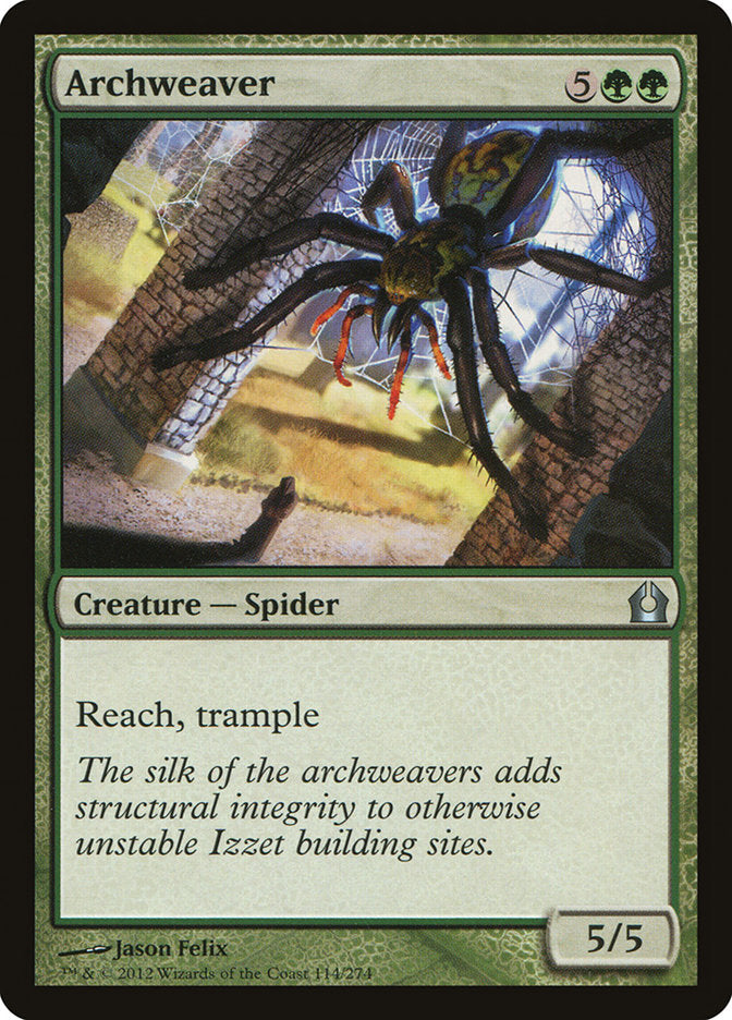 Archweaver [Return to Ravnica] | Jomio and Rueliete's Cards and Comics