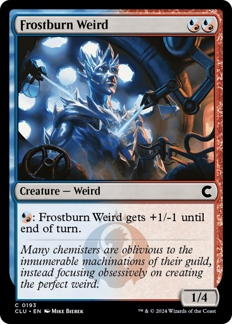 Frostburn Weird [Ravnica: Clue Edition] | Jomio and Rueliete's Cards and Comics