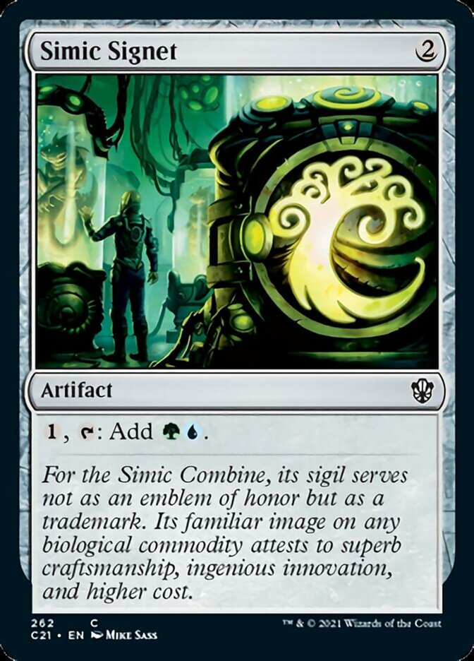 Simic Signet [Commander 2021] | Jomio and Rueliete's Cards and Comics