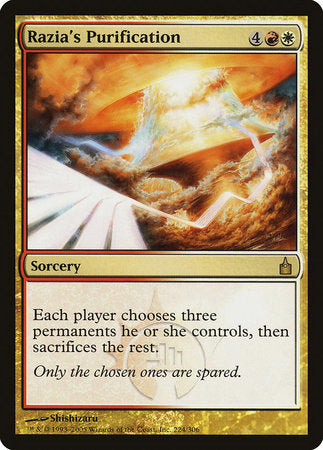 Razia's Purification [Ravnica: City of Guilds] | Jomio and Rueliete's Cards and Comics