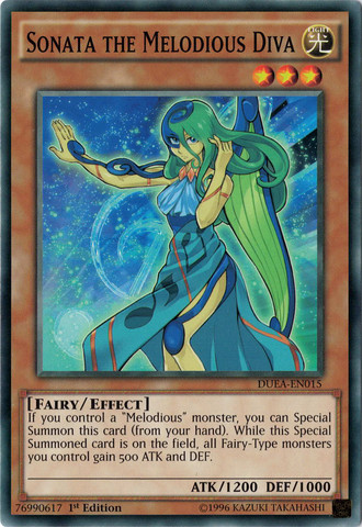Sonata the Melodious Diva [DUEA-EN015] Common | Jomio and Rueliete's Cards and Comics