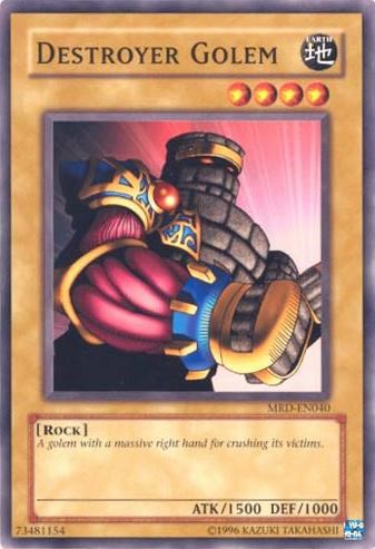 Destroyer Golem [MRD-EN040] Common | Jomio and Rueliete's Cards and Comics