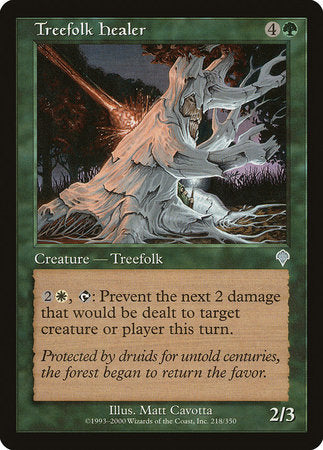 Treefolk Healer [Invasion] | Jomio and Rueliete's Cards and Comics
