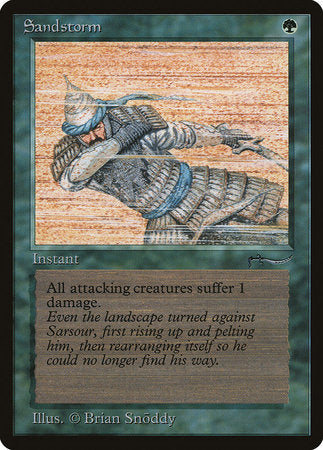 Sandstorm [Arabian Nights] | Jomio and Rueliete's Cards and Comics