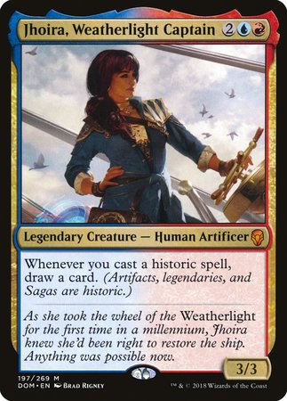 Jhoira, Weatherlight Captain [Dominaria] | Jomio and Rueliete's Cards and Comics