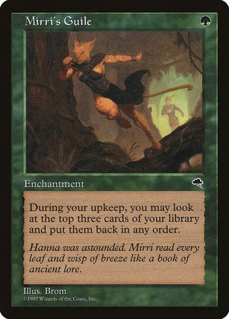 Mirri's Guile [Tempest] | Jomio and Rueliete's Cards and Comics