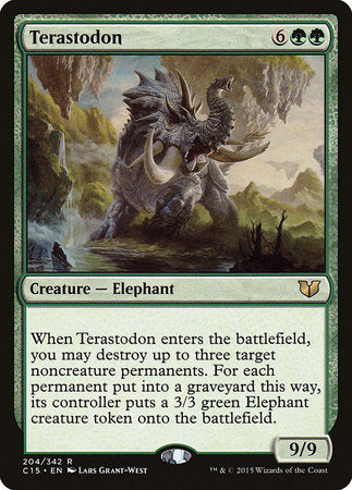 Terastodon [Commander 2015] | Jomio and Rueliete's Cards and Comics