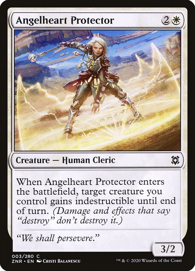 Angelheart Protector [Zendikar Rising] | Jomio and Rueliete's Cards and Comics