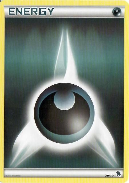 Darkness Energy (20/30) [Black & White: Trainer Kit - Zoroark] | Jomio and Rueliete's Cards and Comics