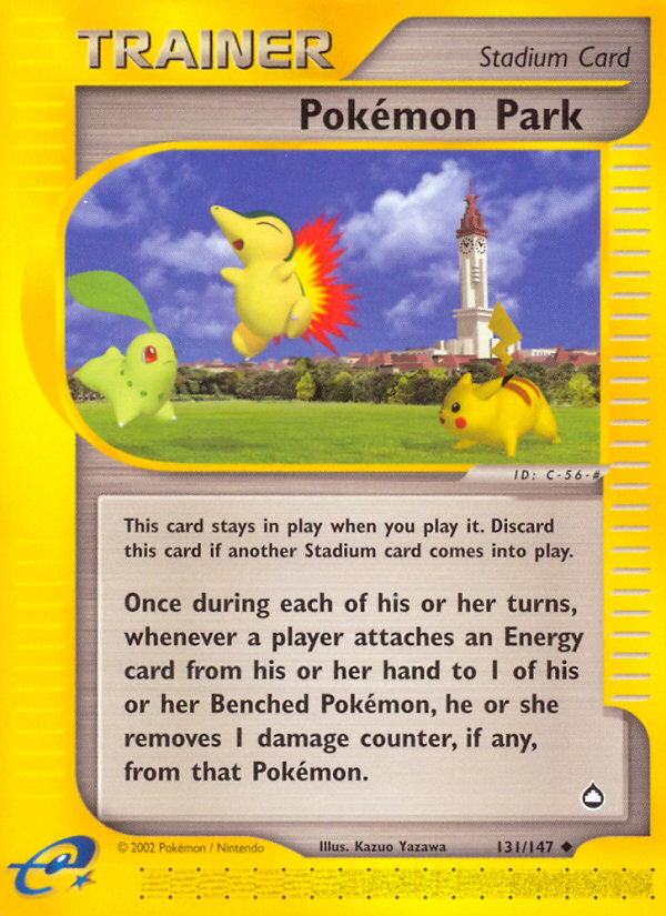 Pokemon Park (131/147) [Aquapolis] | Jomio and Rueliete's Cards and Comics