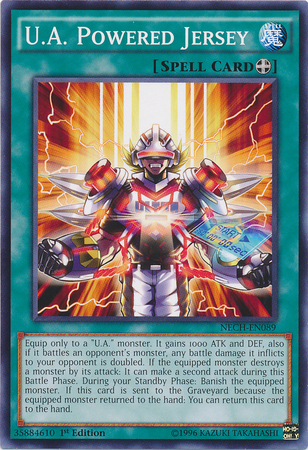 U.A. Powered Jersey [NECH-EN089] Common | Jomio and Rueliete's Cards and Comics