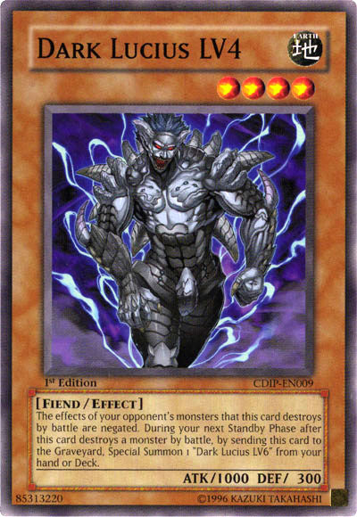 Dark Lucius LV4 [CDIP-EN009] Common | Jomio and Rueliete's Cards and Comics