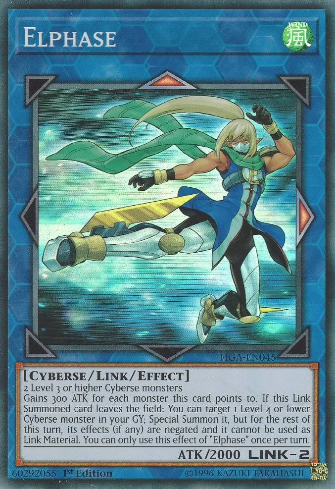 Elphase [FIGA-EN045] Super Rare | Jomio and Rueliete's Cards and Comics