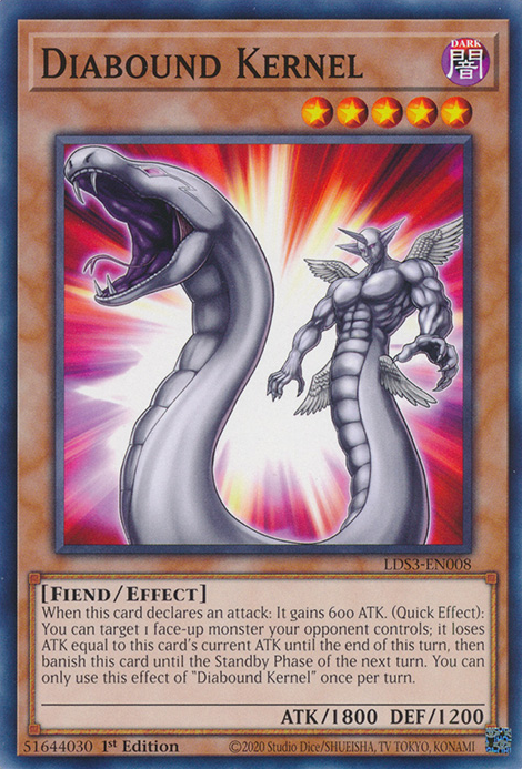 Diabound Kernel [LDS3-EN008] Common | Jomio and Rueliete's Cards and Comics