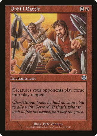 Uphill Battle [Mercadian Masques] | Jomio and Rueliete's Cards and Comics