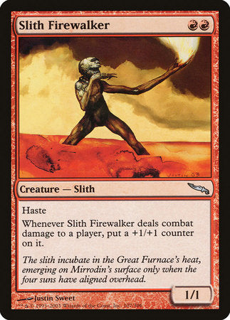 Slith Firewalker [Mirrodin] | Jomio and Rueliete's Cards and Comics