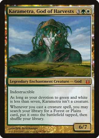 Karametra, God of Harvests [Born of the Gods] | Jomio and Rueliete's Cards and Comics